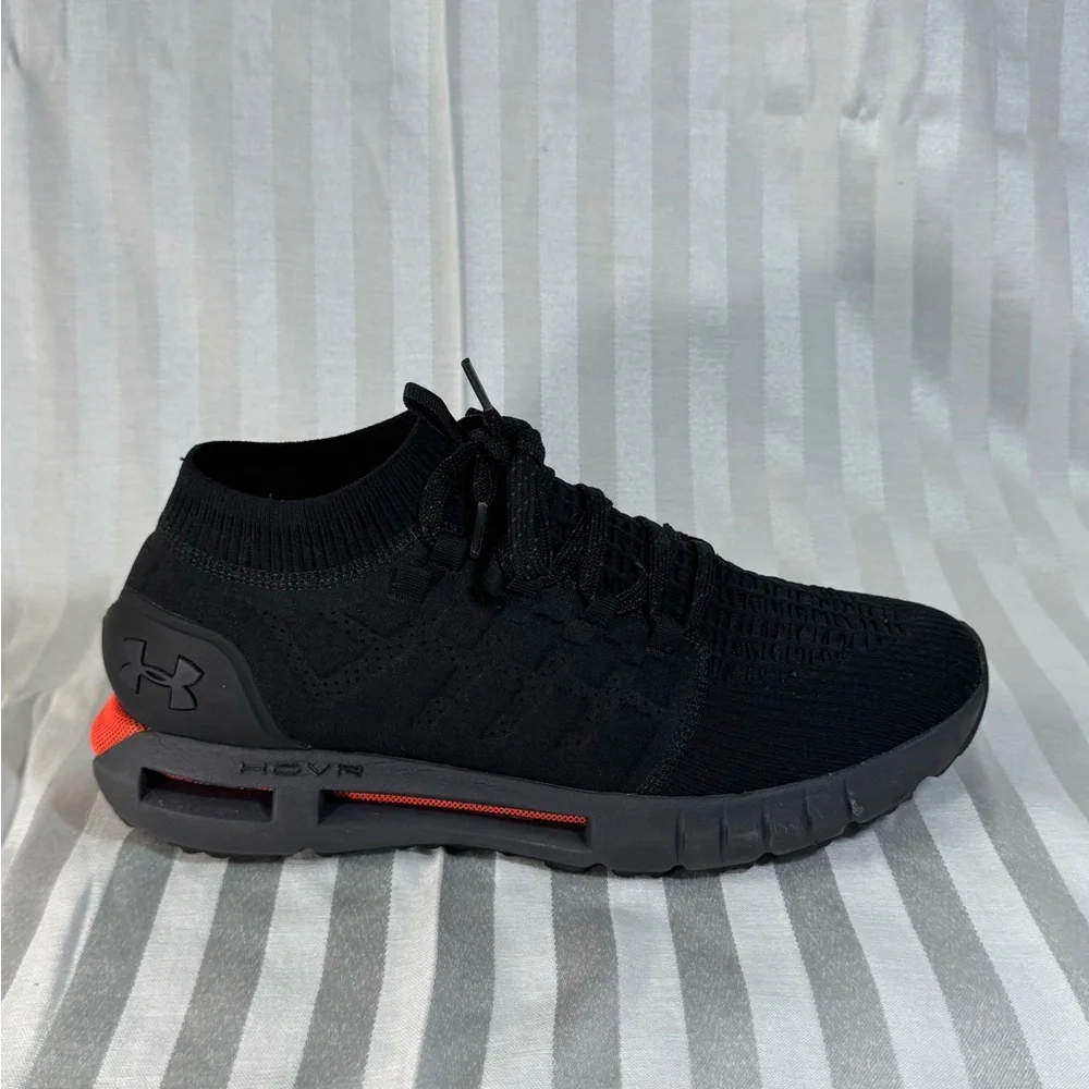 Black and Red Men's Athletic Shoes - Picture 1 of 3
